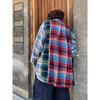 2024 Letter Long Sleeve Shirt Japanese Hong Kong Style Ins Loose Shirt Boys Summer Trendy Versatile Casual Coat