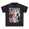 Serie Vintage David Beckham Oversize Autentica Streetwear Unisex Maglietta Lavata (Vendita calda)