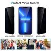 Film de protection - PROSHOP - pour iPhone 13 mini - Lot de 2 - Anti-espion - Verre trempé