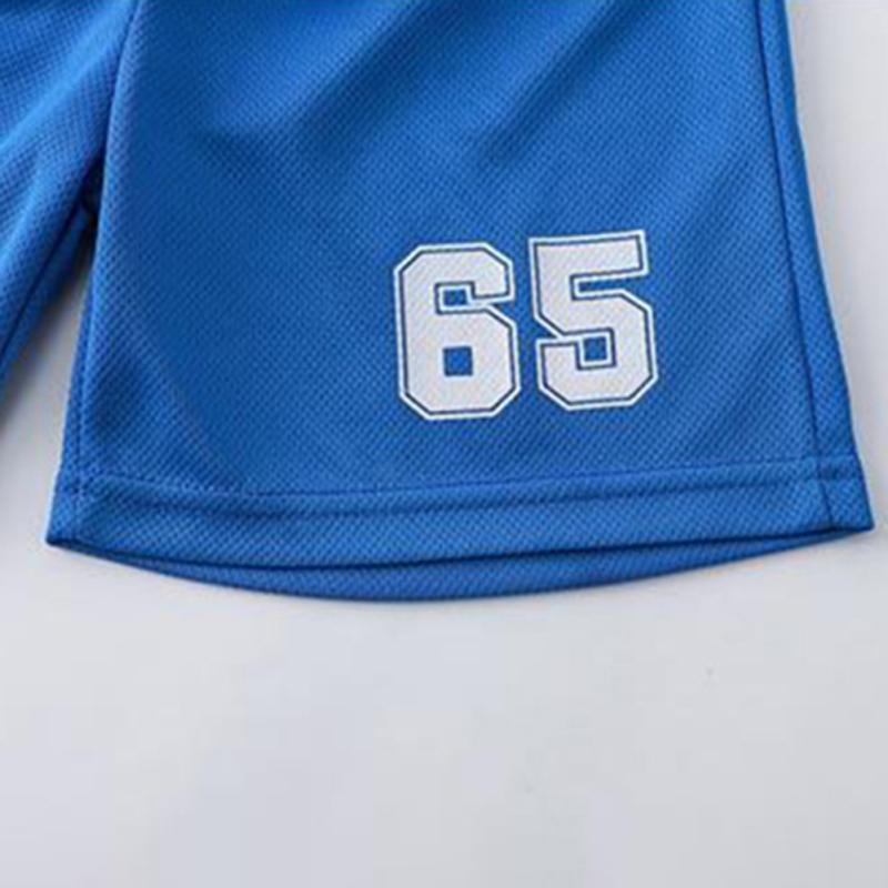 Children's Short Sleeved T-Shirt And Shorts Sportswear Two-Piece Set Summer Thin Kids Clothing Set