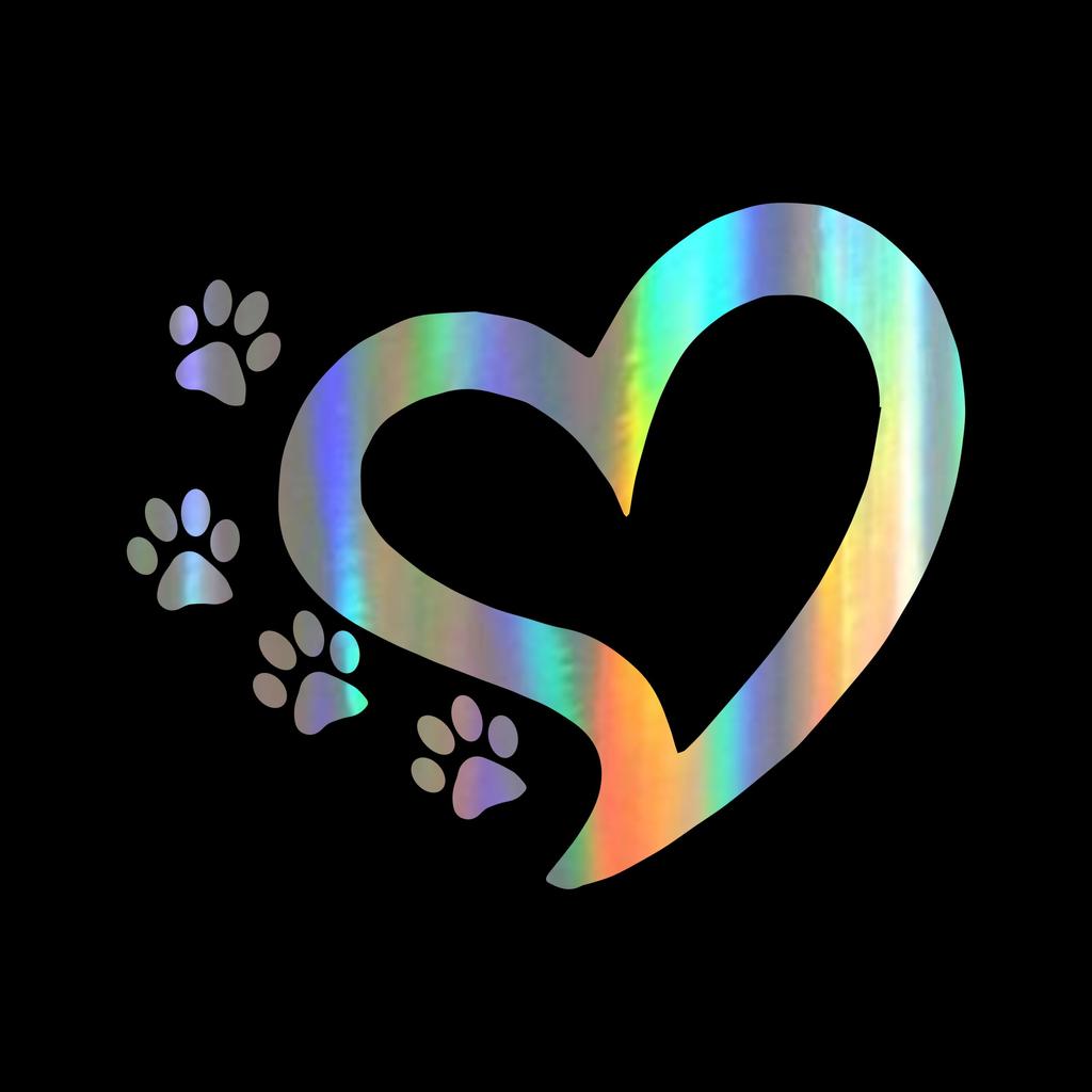 Cute Animal Dogs Cats Footprints Car Foot Prints Sticker Series Vinyl for Car Styling Body Window Stickers Decals Decoration
