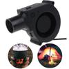 UK/EU Plug Powered Outdoor Cooking BBQ Fan Charcoal Blower Portable Barbeque Air Blower for Barbecue Picnic Camping
