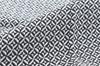 Kusunokibashi Monori Handkerchief Irregular Houndstooth Dark 25 X 25 Towel, Wataoto, Pattern, Gray, Approx. Cm, 1-65616-86-DGY