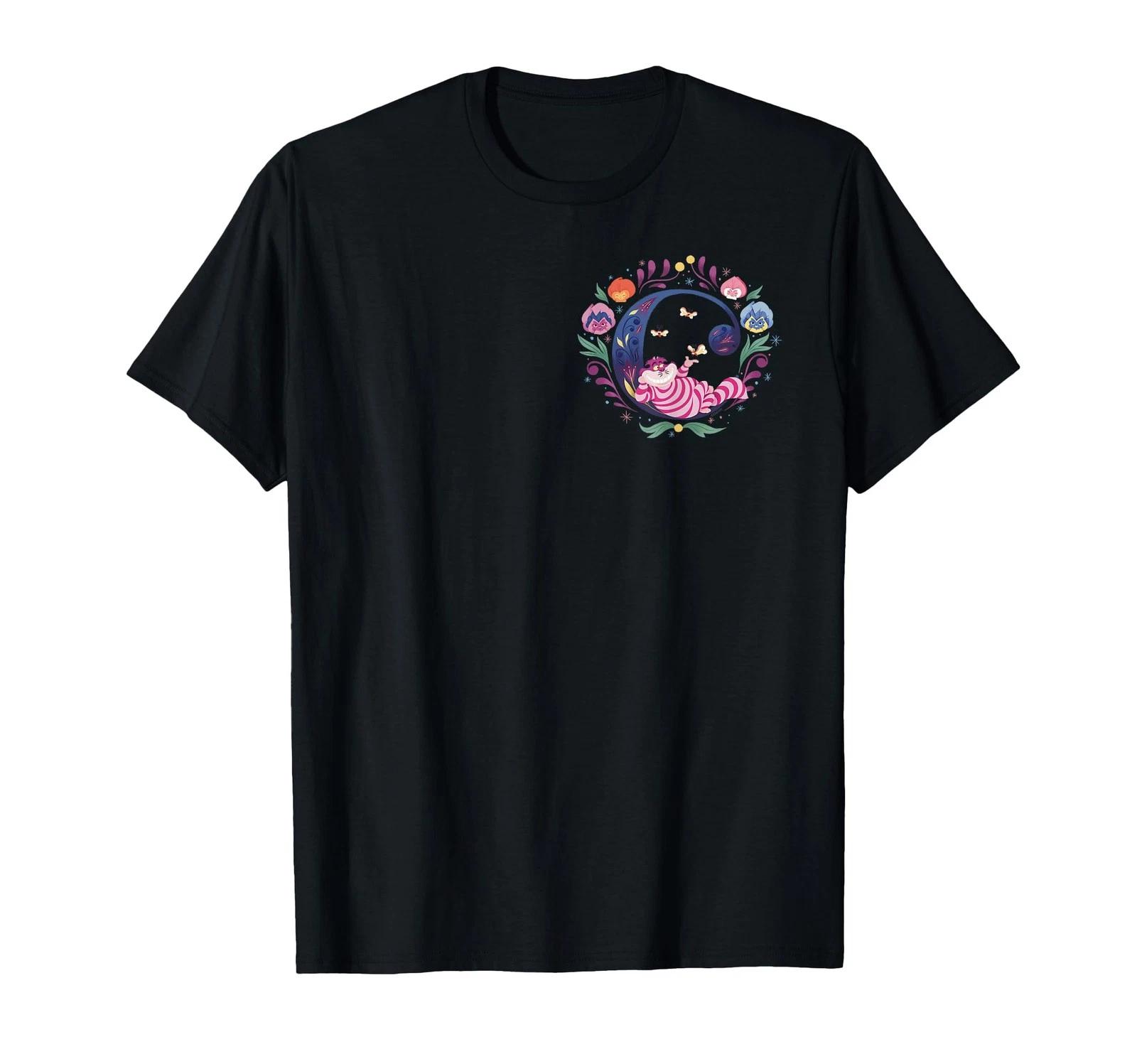 Disney Alphabet Monogram Cheshire Cat Letter C T-Shirt_ M