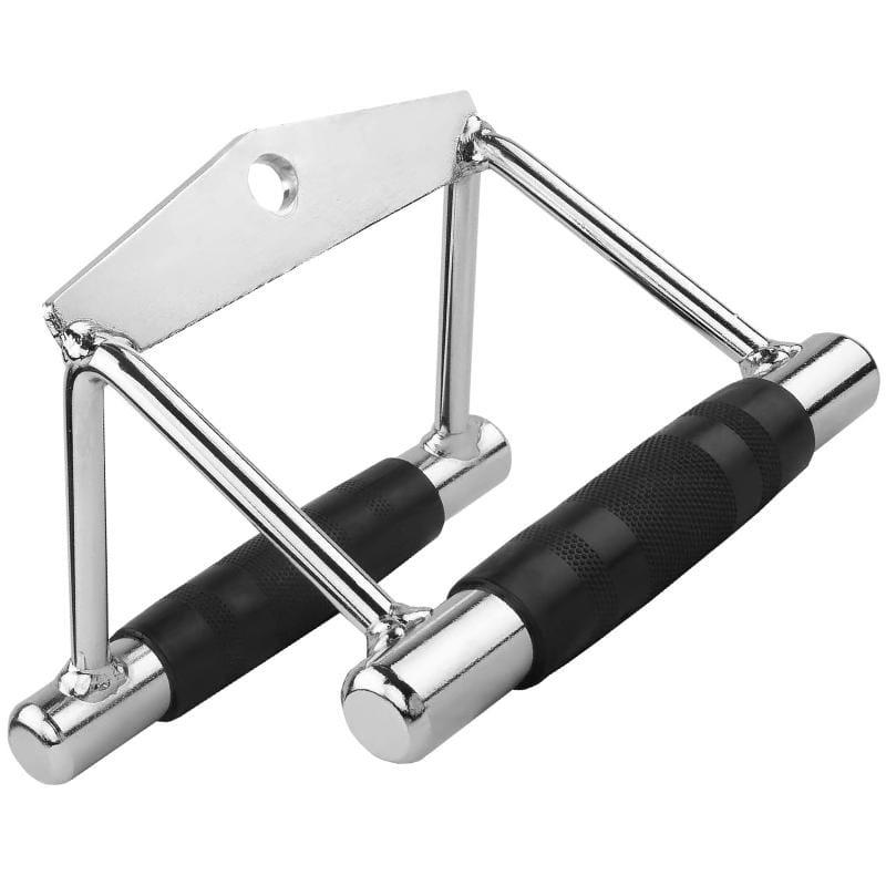 Dual Handle Tri‑Grip Pull‑Up Bar, Steel & Rubber