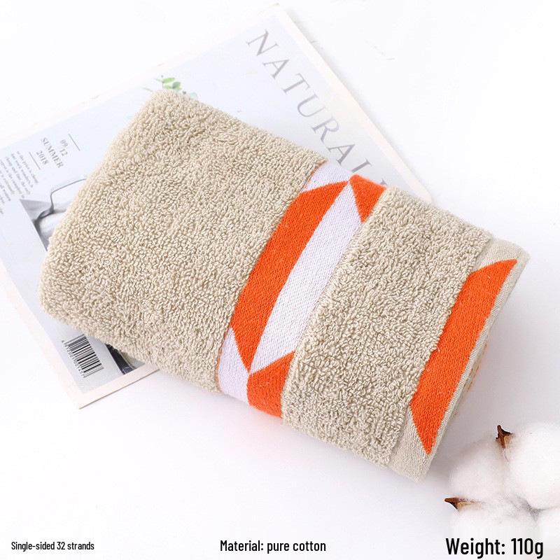 Thick Absorbent Pure Cotton Face Towel for Adults
