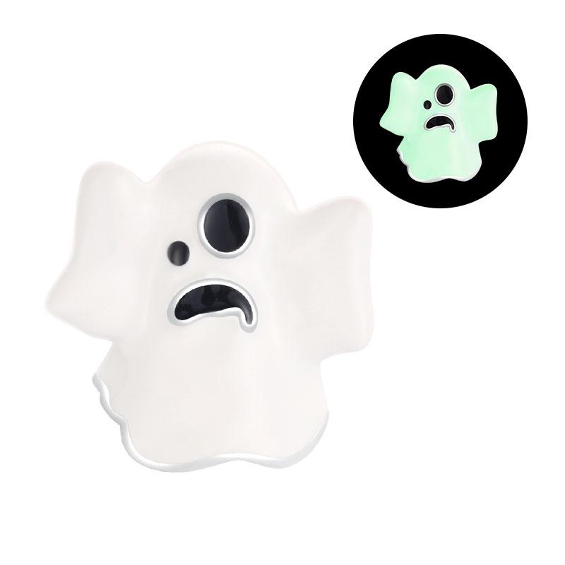 Original Charms Bead Copper Halloween Noctilucent Pumpkin Skull Candy Pendants Fit Diy Bracelet For Women Jewelry Gift