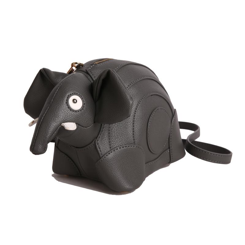 Women's casual fashion creative baby elephant bag large capacity new funny commuter bag