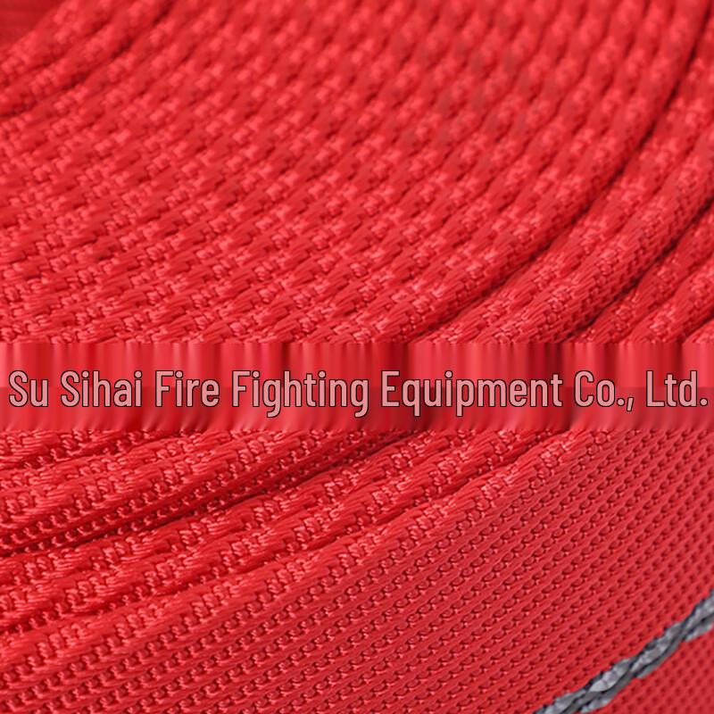 OLOMM Red Reflective Fire Hose