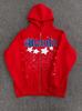 Grenzüberschreitend 555555 Reißverschluss Hoodie Klassisch Spinnennetz Reißverschluss Baumwolle Kapuzenpullover Sp5der Pullover Jacke