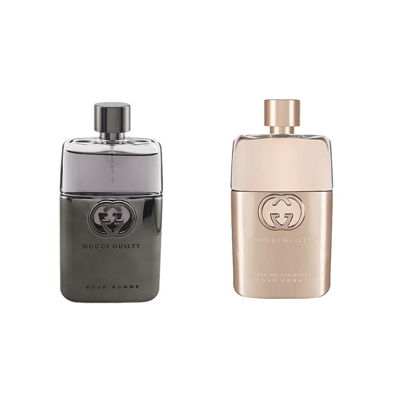 Gucci perfume set Guilty Love Men s Eau Guilty Love Eau de Toilette for Men EDT 90ml + Guilty Love Eau de Toilette for Women EDT 90ml without gift box