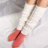 Japanese Girl Knitted Autumn Wool Ball Lolita Knee Cover Leg Warm Socks Foot Cover Leg Warmers