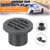 60mm Diesel Heater Heater Ducting Directional Outlet Plastic Black