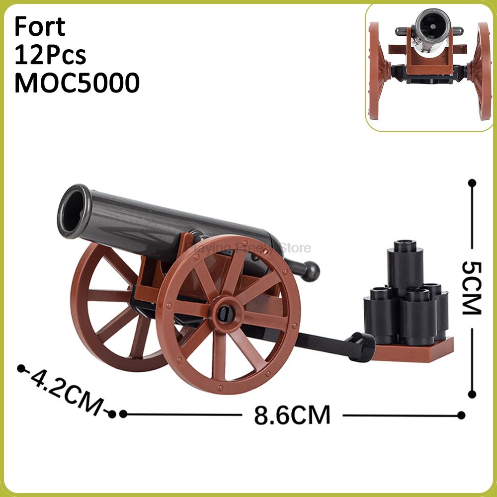 

MOC Medieval War Bricks Cannon Car Weapon Catapult Crossbow Compatible Figure Building Blocks Toys For Kids Adults Friends Gifts