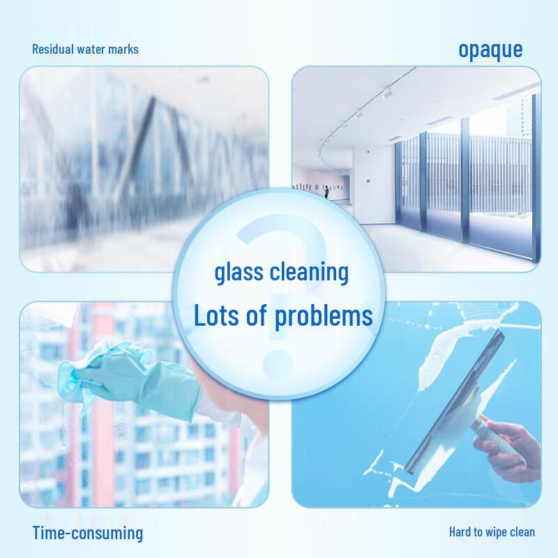 Blue Moon Glass Cleaner with Refill