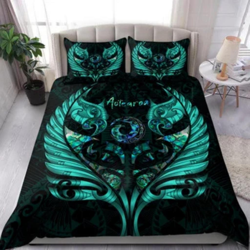 Duvet Cover Set Tmarc Tee Maori Aotearoa Tattoo Bedding Sets Pillowcase
