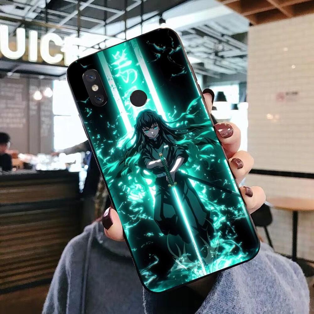 M-Muichiro Cartoon T-Tokito Phone Case For Xiaomi Mi 5X 8 9 10 11 12 Lite Pro 10T PocoX3pro PocoM3 Note 10 Pro Lite