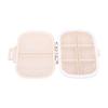 8 Compartments Tablets Case with Sealed Silicone Lid Moist Proof Portable Travel Tablets Organizer