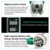 Digital PH Meter 5 In 1 PH/EC/TDS/SALT/TENP Meter Water Quality Tester for Swimming Pool 9999 PH Detector Digital Chlorine Meter