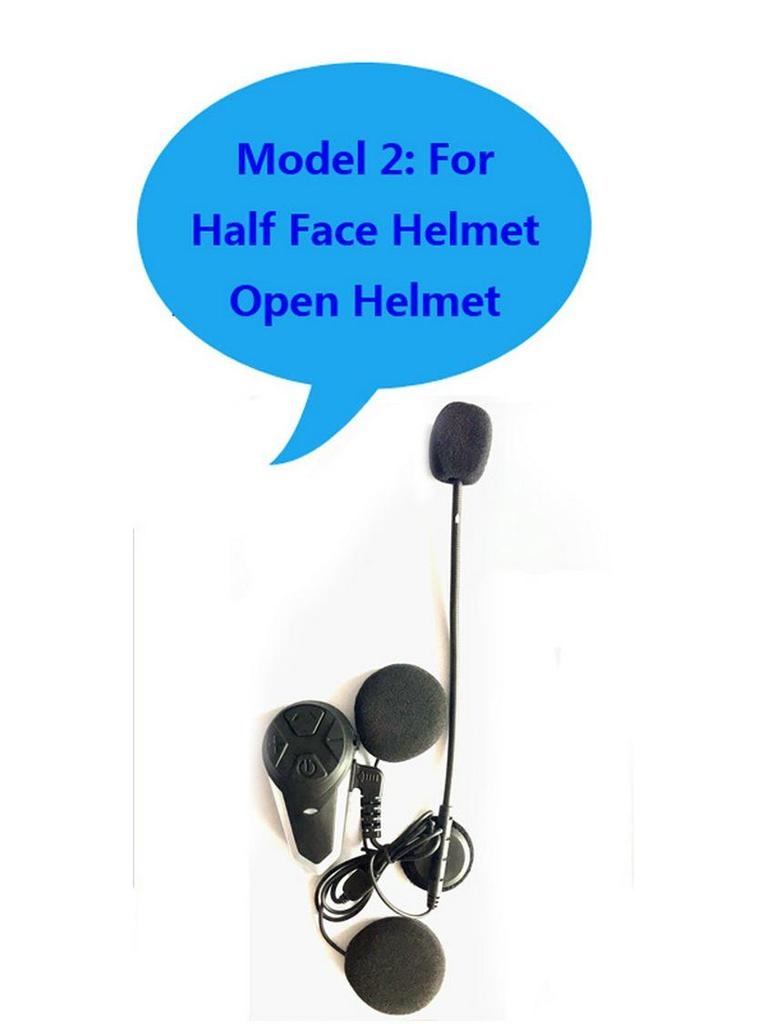 Neutral S3 Bluetooth Motorcycle Helmet Headset with Noise Cancelling & 3-Person Switching