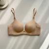Thin, Non-sultry, Seamless U-shaped Beautiful Back, Backless, Small Breasts, Gathered Underwear, Women's No Steel Ring, Seamless Row of Buckle Bras