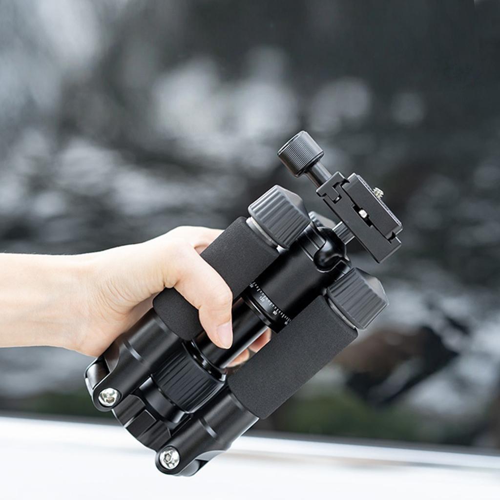Lightweight Tripod Fit for DSLR Smartphone 360 Degree Rotation Flexible Height Adjustment Travel Photography Accessories