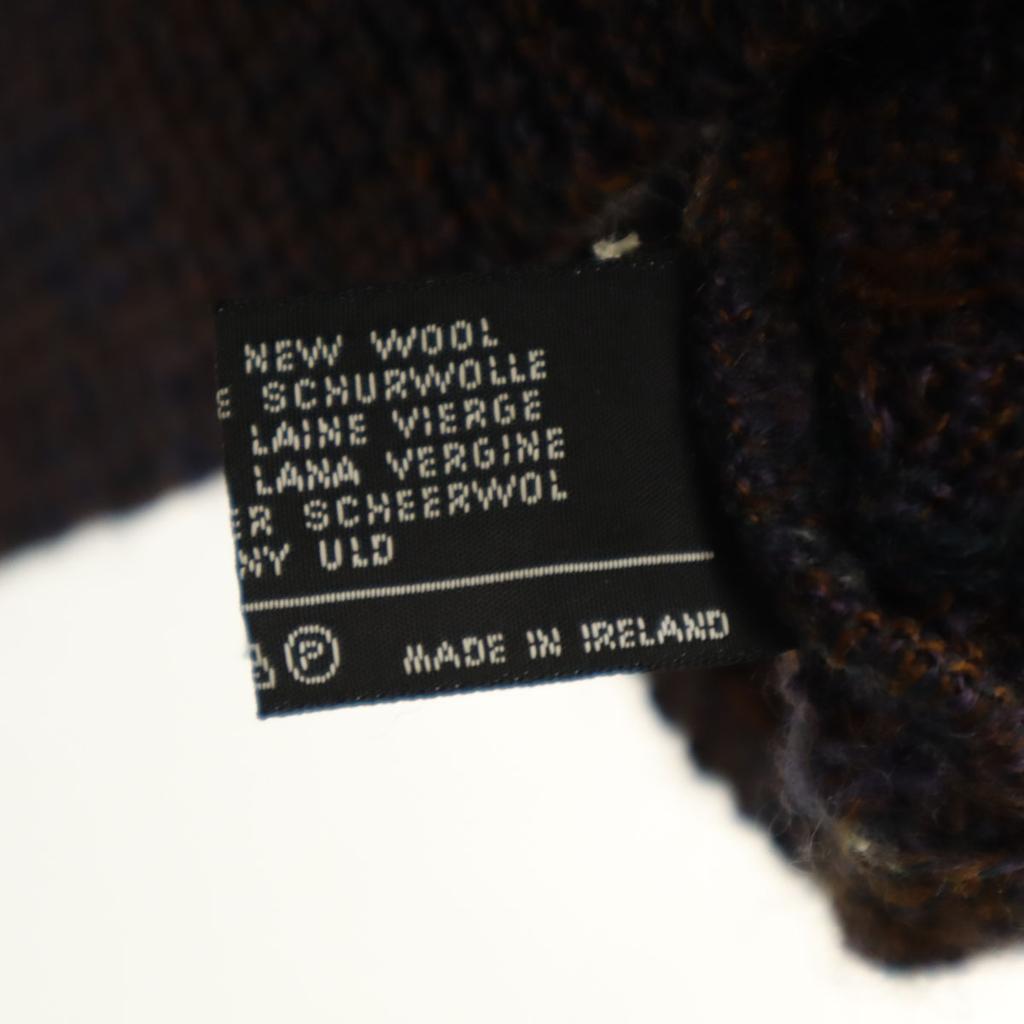 mis meain 90s Made in Ireland Old Overall handle Long sleeve sweater knit Men's Used