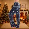 Women's Christmas Print Pajama Pants for Cozy Sleep and Casual