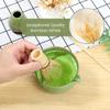 4Pcs Matcha Whisk Set Elegant Japanese Matcha Tea Set Reusable Matcha Making Kit with 500ml Ceramic Matcha Bowl Matcha Whisk