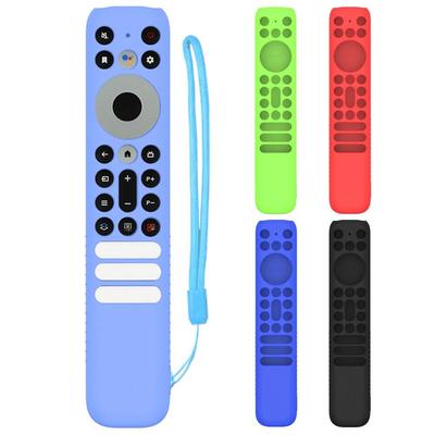 Accessoires pour la maison Housse en silicone pour clé TV Étui de protection Housse pour télécommande pour clé TCL RC902V