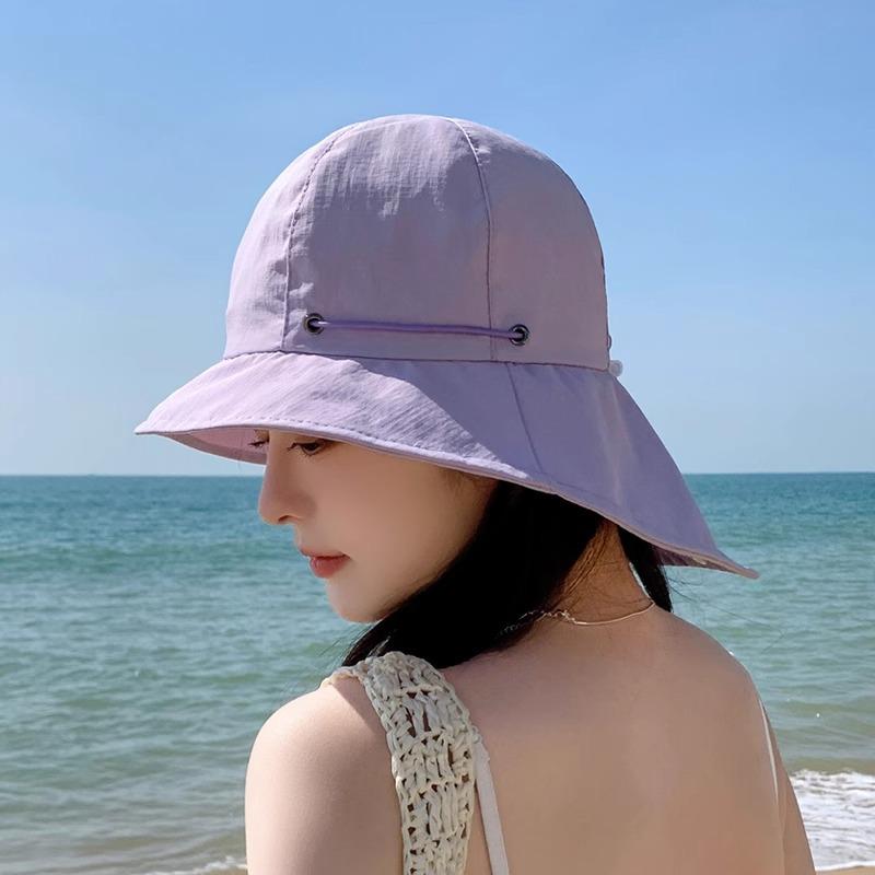 Summer Korean Version of Elastic and Adjustable Sun Hat Fashion Trendy Women's Outdoor Sun Protection Hat Sun Hat
