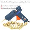 Adjustable Temperature 150W Hot Melt Glue Gun, Large Hot Glue Sticks, For DIY and Craft Projects