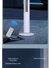 Silent Leafless Tower Fan: Vertical Electric Fan for Home, Dorm, or Desk Use