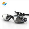 Custom Silicone Swim Goggles Reflective Safety Waterproof Kids Sports Glasses Anti-Fog Eye Protection Swimming Goggles for Adult