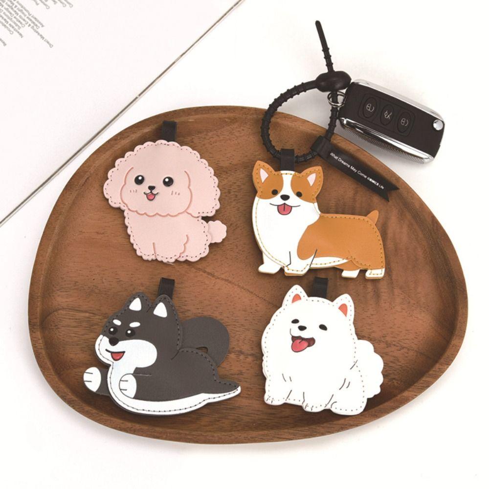 Novelty Puppy Key Chain Pinch Called Car Ornaments Creative Bibi Puppy Pendant  Gifts