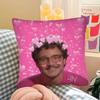 1Pc Funny P-Pedro Pascal M-Mood M-Meme Pillow Case Fashion Square Pillowcase Bedroom Sofa Room Ins Decoration Leisure