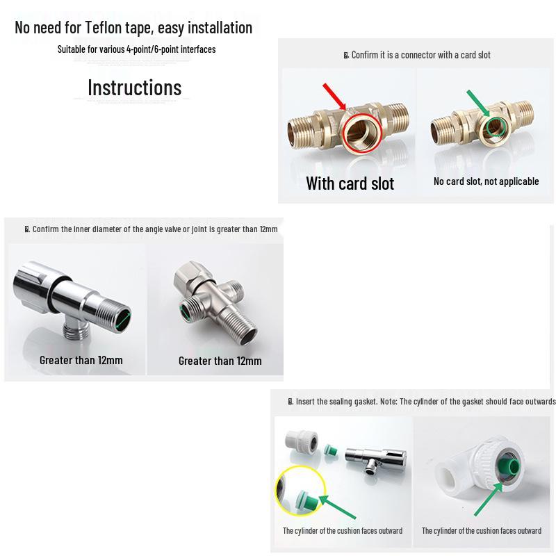 4-Minute Leak-Proof Silicone Washer & Gasket Sealing Tape for PPR Pipes