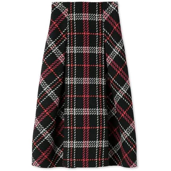 SNIDEL Roving Check Midi Skirt SWFS234024 Women s