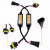 1 Pair H1 H4 H7 H11 9006 9007 Harness Adapter Car Headlight Canbus Decoders Warning Resistor Canceller Anti Flicker Error Free