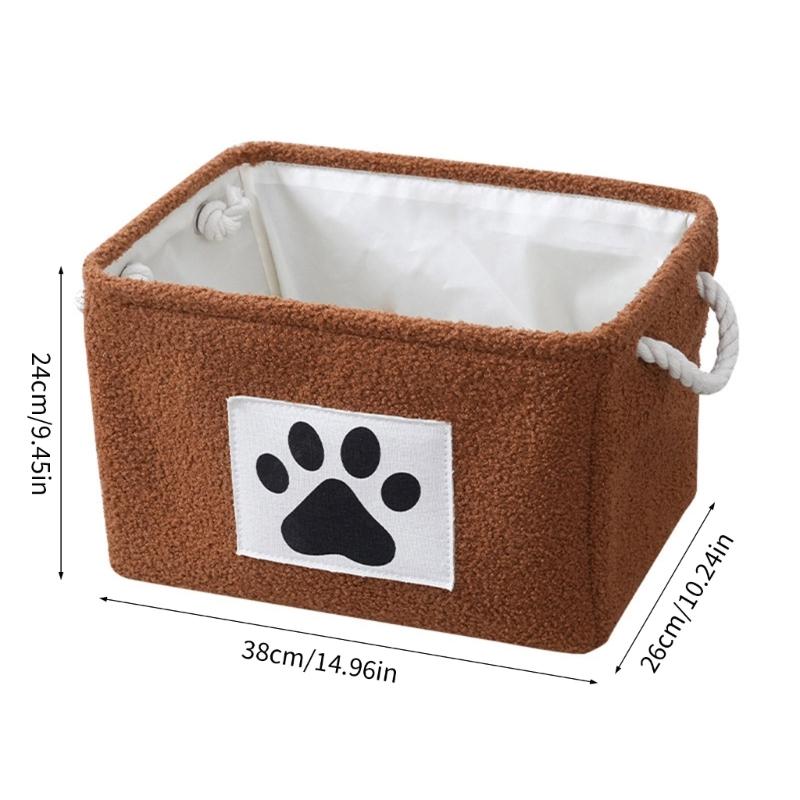 Multi Purpose Cloth Storage Bin With Foldable Design For Bedroom Kids Room And Living Room Easy To Carry