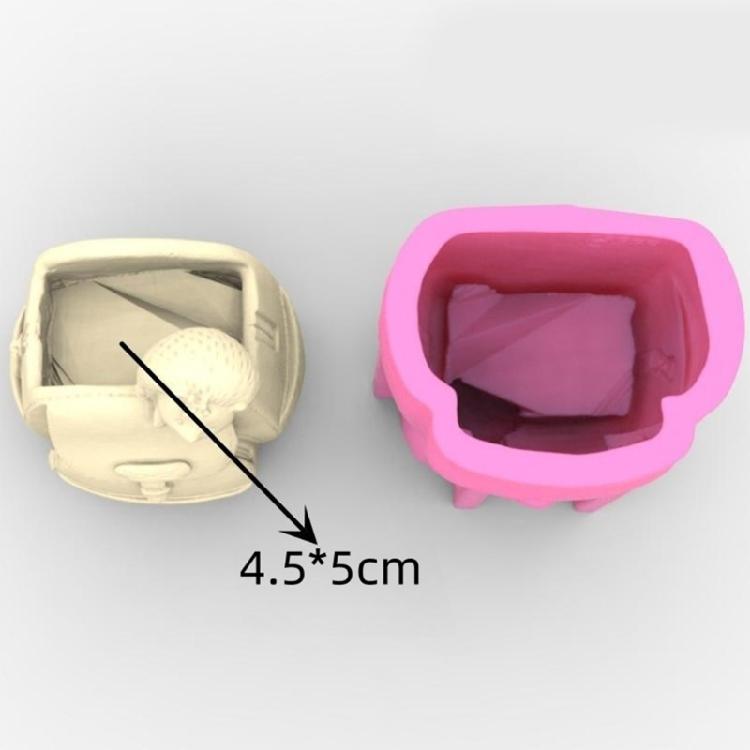 DIY Concrete Flower Pots Resin Mold Pen Holder Resin Mold Desktop Decoration