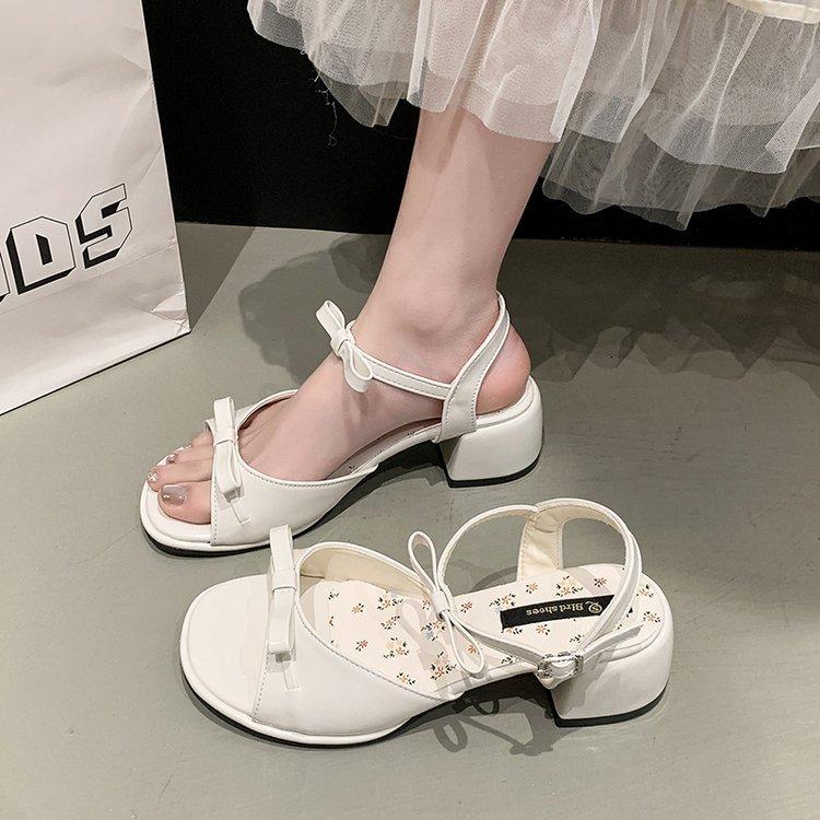 Flat Bottom One-word Strap Cross 2025 New Summer Wear with Skirt Fairy Wind Vacation Beach Cool Slippers