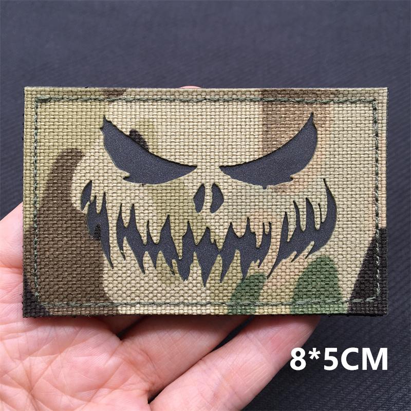 3D Multicam Nationalflaggen Aufnäher Ir Reflektierende Aufnäher Auf Kleidung Taktische Abzeichen Klettverschluss Lasergeschnittene Zubehörteile Diy Zubehör