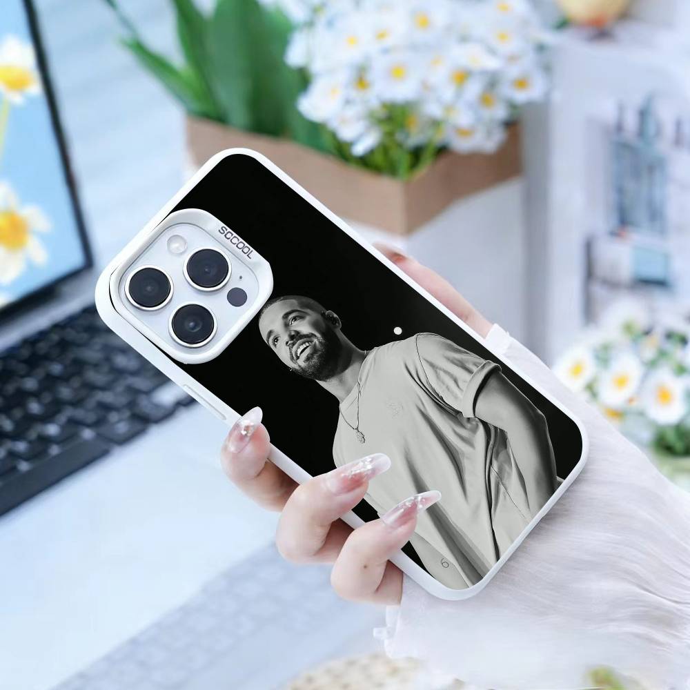 Singer Rapper D-Drake Phone Case For IPhone 16 17 15 14 12 13 Pro Max white Color Shockproof Cover