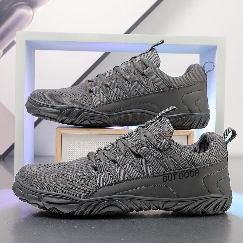 Fashion Wide Soled Shoes, Barefoot Casual Shoes, Indoor Yoga Fitness New Hiking Shoes, Plus Size, Men's Outdoor Sports Shoes