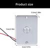 12V Dimmschalter, 60W PWM Dimmschalter Einstellbare Helligkeit für Wohnmobil Marine Boot LED, Halogen, Streifenlicht
