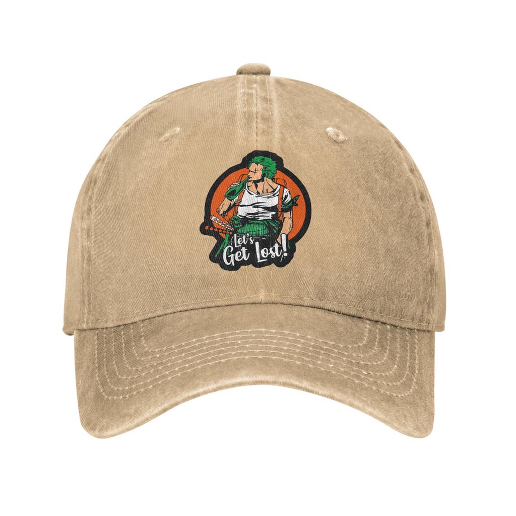 Roronoa Baseball Cap Unisex Hats Women Visor Protection Snapback One Piece Caps