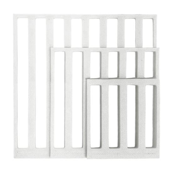 

3 шт. Инструмент-линейка для рисования стразами, шаблон для выравнивания, инструмент для DIY-искусства стразами белый