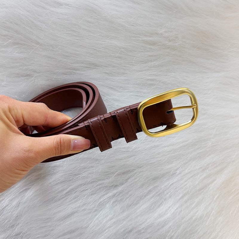 Кожаный ремень женское универсальное украшение Высококачественный модный ремень Ремень для джинсов и юбок Кожаный ремень