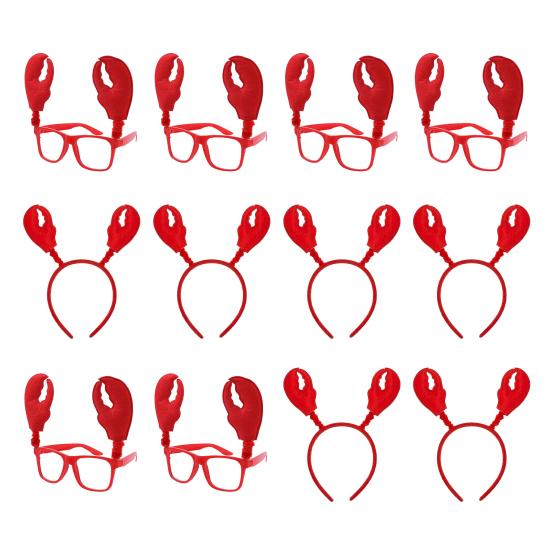 Crab Crab Hoop Kids Adults Spoof Headband Headpiece Costume Accessory